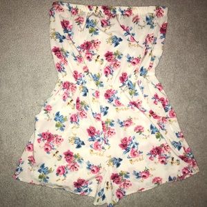 Strapless Forever 21 Romper